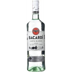 Ron Bacardi Carta Blanca - 1L